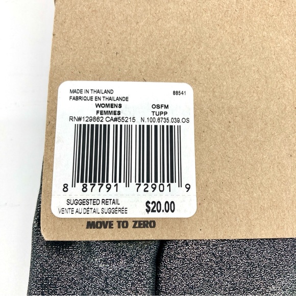 Women's Nike Twist-Knot Headband Move to Zero Brand New charcoal/silver flake - Picture 3 of 3